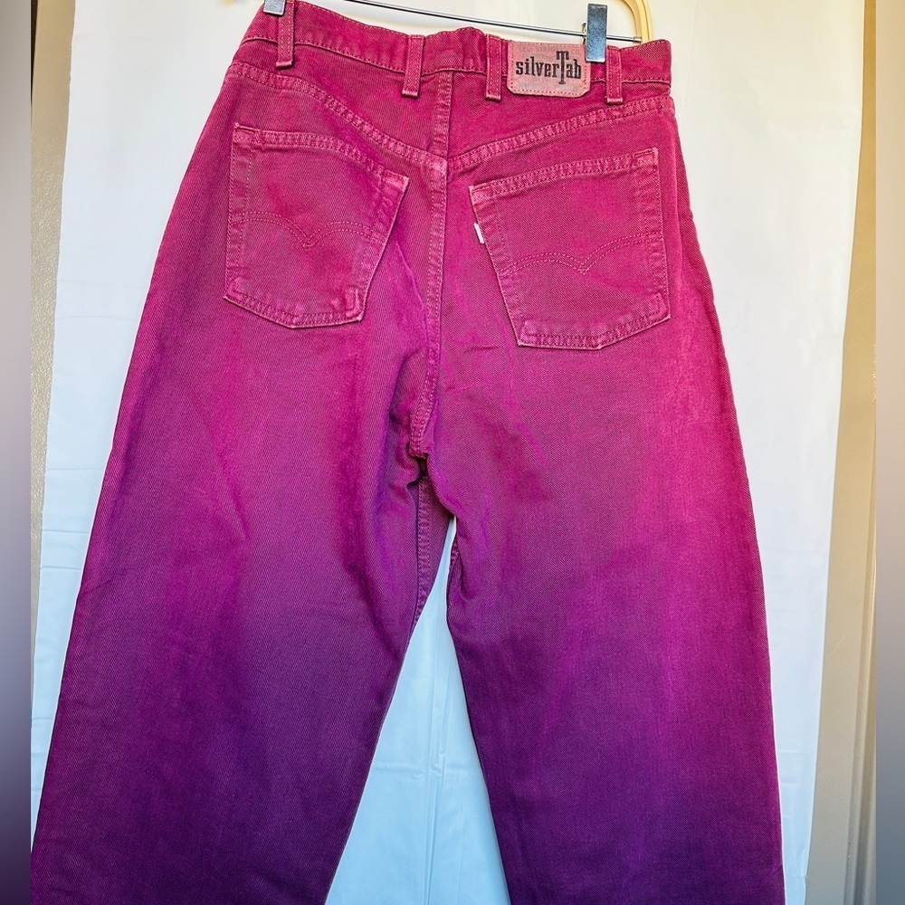 Levis Vintage SilverTab Cotton Baggy Denim Jeans